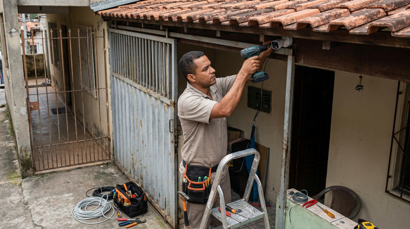 Instalacao de cameras de seguranca em Vila Velha‑ES