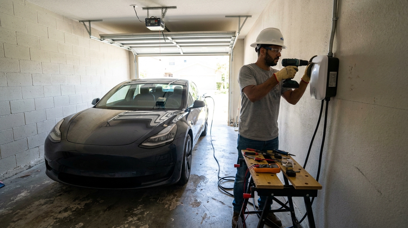 Instalacao de estacao de recarga em Vila Velha‑ES