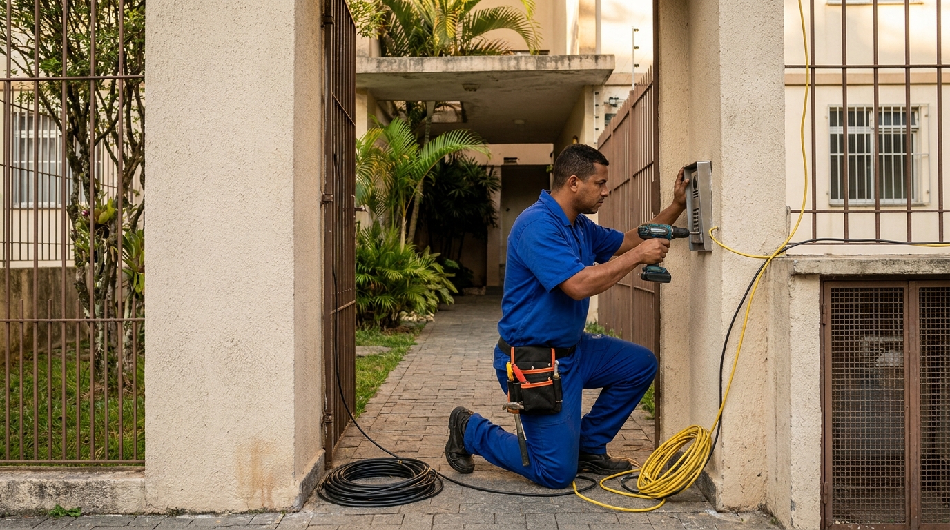 Instalacao de interfone profissional em Vila Velha‑ES