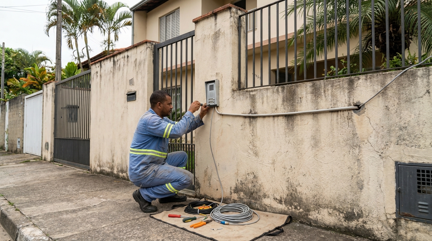 Instalacao de video porteiro em Vila Velha‑ES